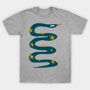 Peace Snake With Stars T-Shirt